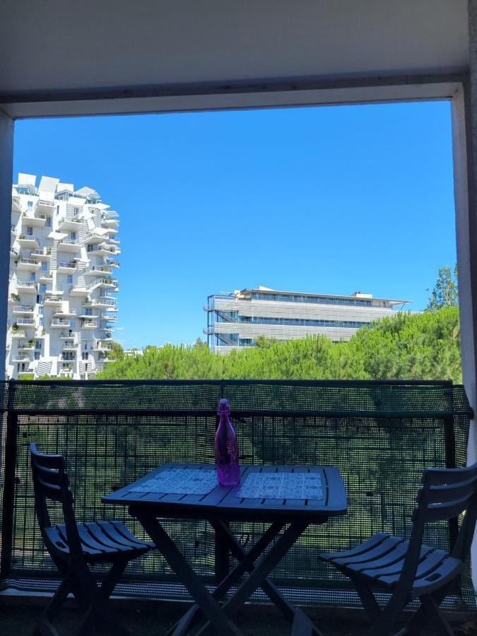 Charmant Studio Vue Sur Les Berges Du Lez Apartamento Montpellier Exterior foto